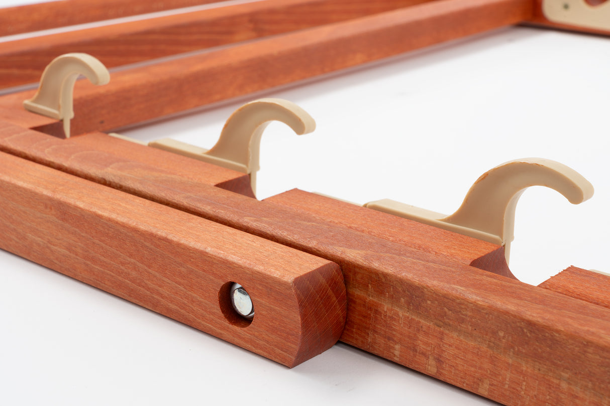 Leżak drewniany LEMONS - Pomarańczowy Stelaż