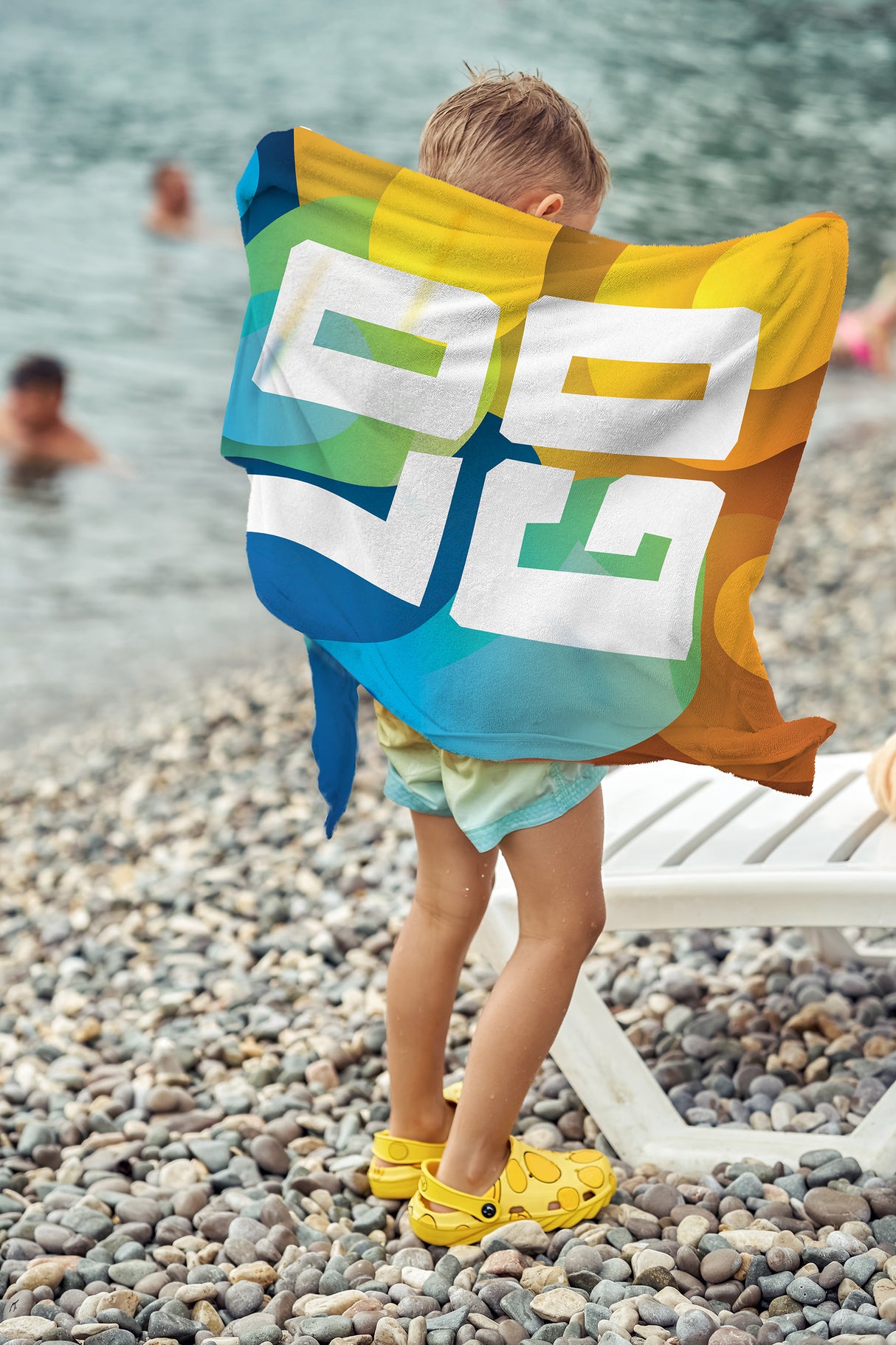 Ręcznik z Mikrofibry Dzięciecy 60x75 Z LOGO