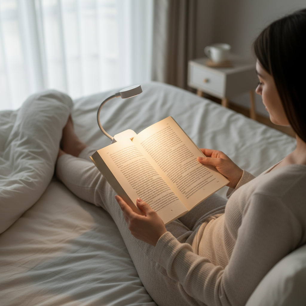 Lampka LED na klips USB