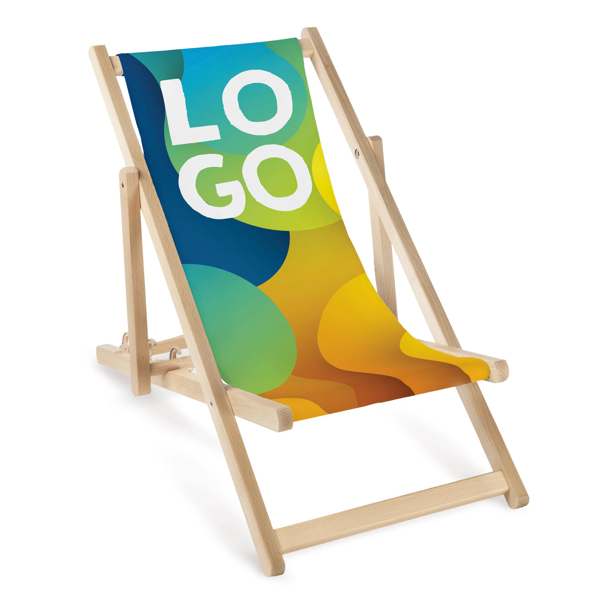 Leżak drewniany dziecięcy ZDJĘCIE/LOGO