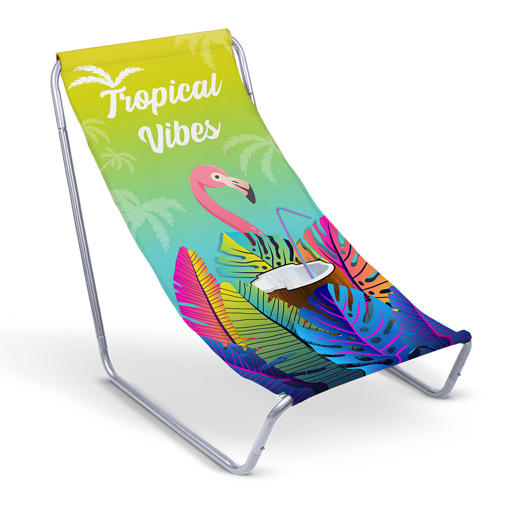 Leżak Plażowy Metalowy Tropical Vibes