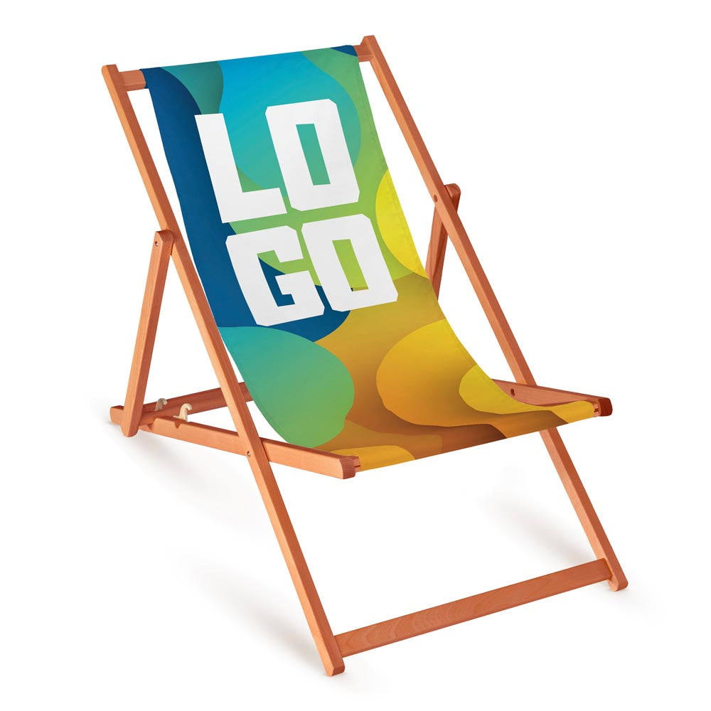 Leżak REKLAMOWY Pomarańczowy