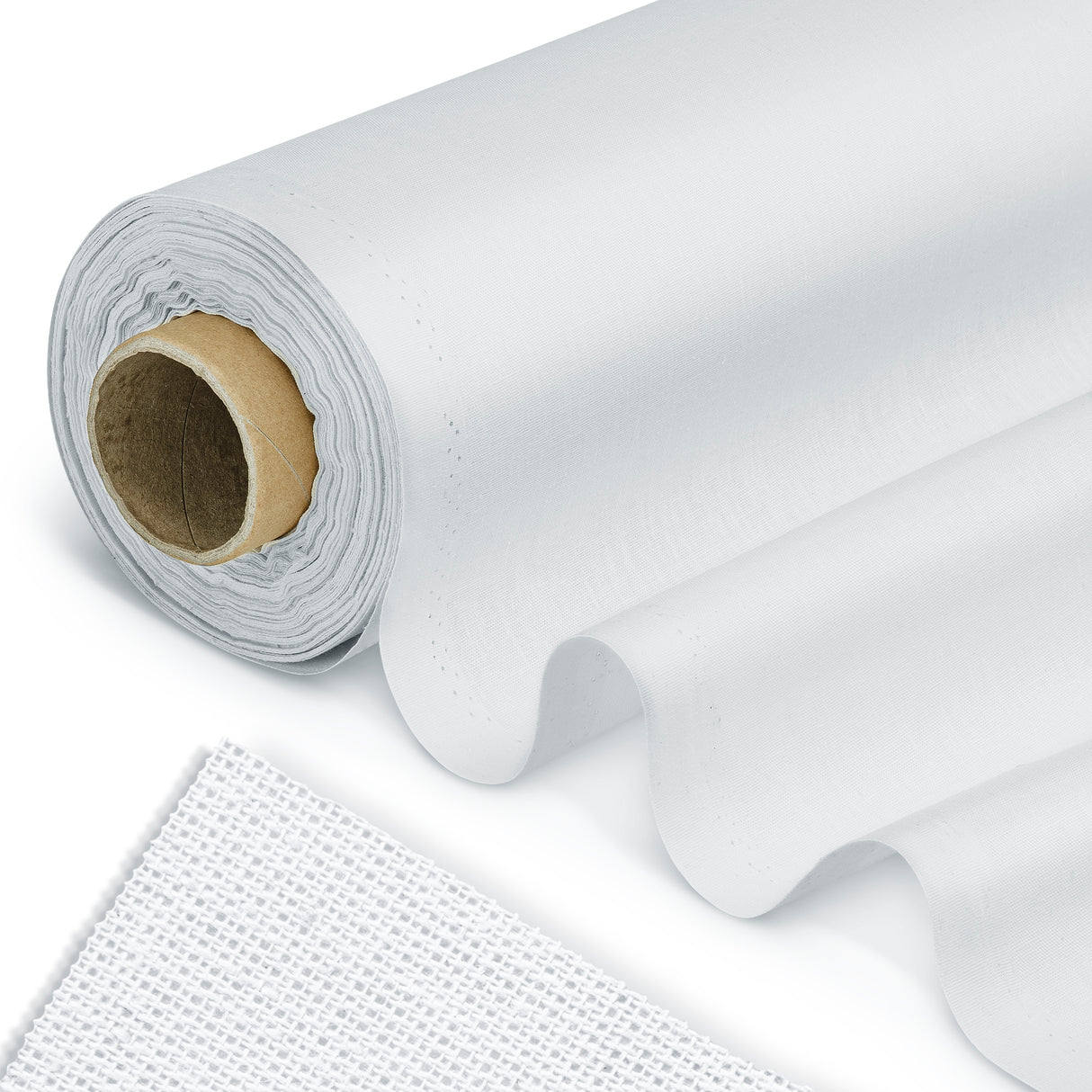 Tkanina bawełna 145g/m2 1m Biała