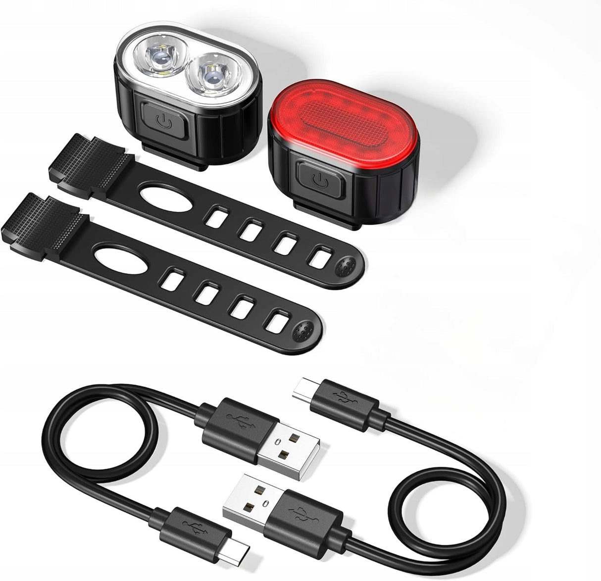 Lampka Rowerowa Przód i Tył LED