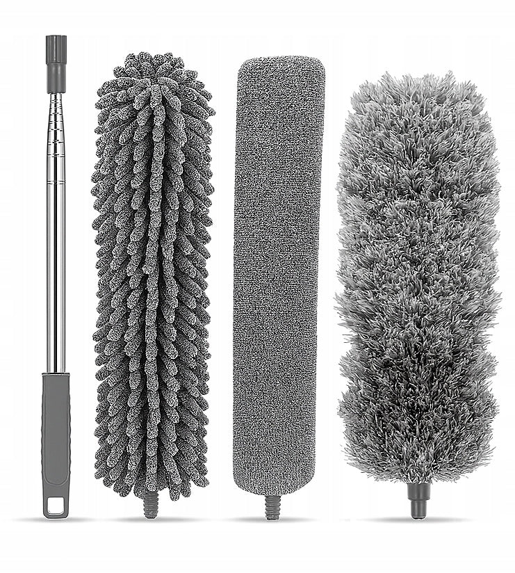 Miotełka teleskopowa 280 cm do kurzu z wymiennymi wkładami