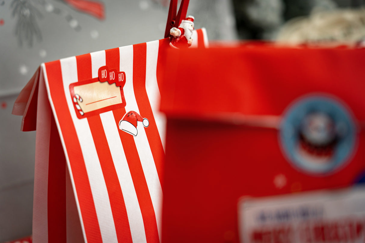 Naklejki świąteczne ozdobne Mikołaj