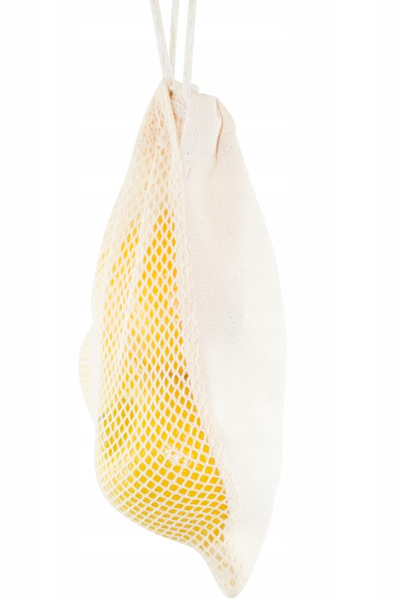 Worek z siatki bawełnianej 150x200mm Ecru