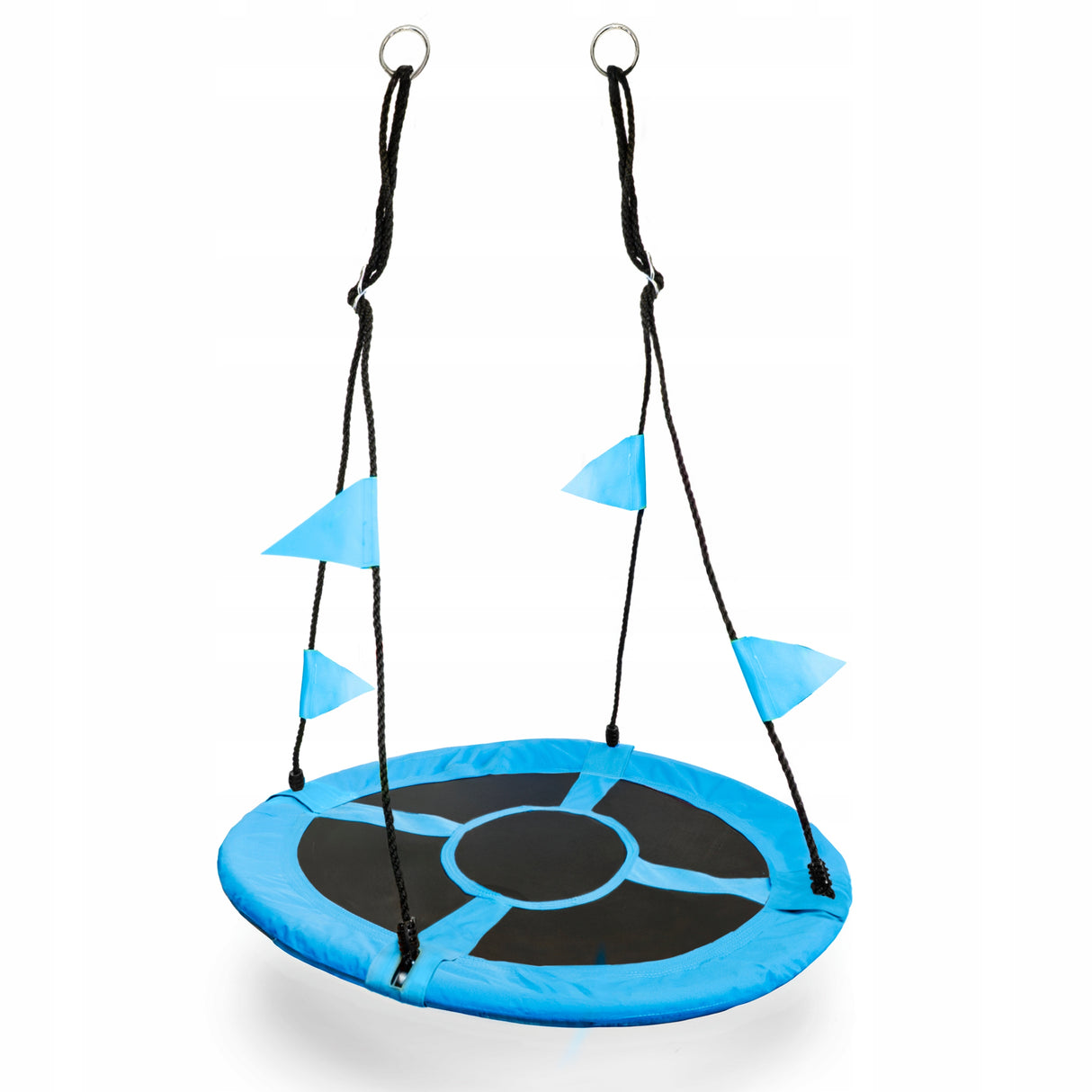 Huśtawka Ogrodowa dla Dzieci Niebieska Bocianie Gniazdo