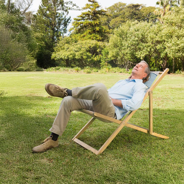 Leżak drewniany personalizowany ze zdjęciem Karykatura Prezent na Dzień Dziadka