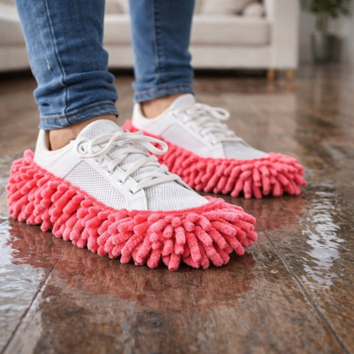 Nakładki na buty do sprzątania mikrofibra