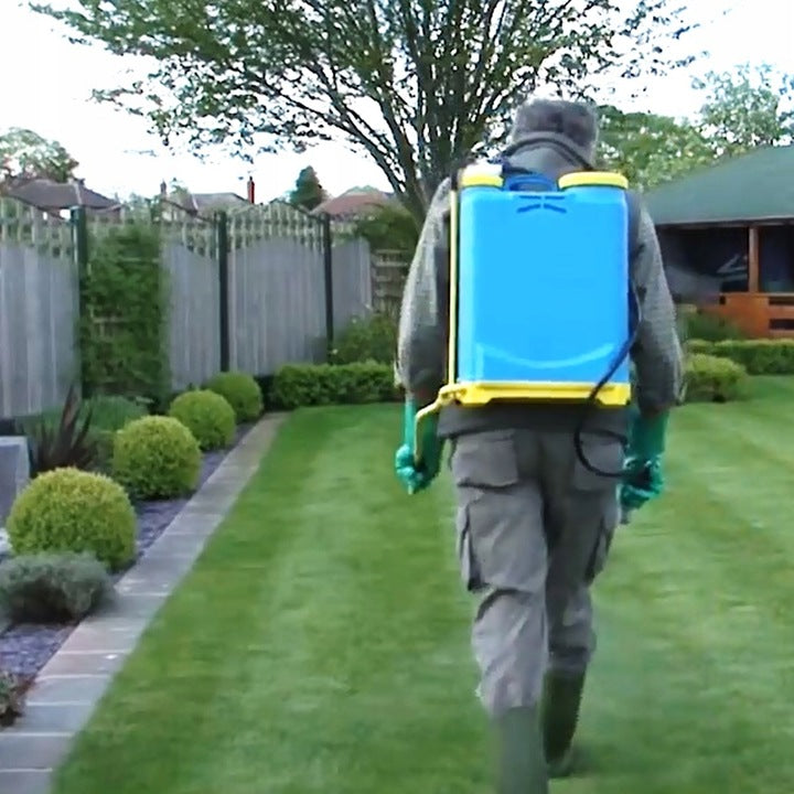 Opryskiwacz Ciśnieniowy Ogrodowy Plecak Ręczny 16L