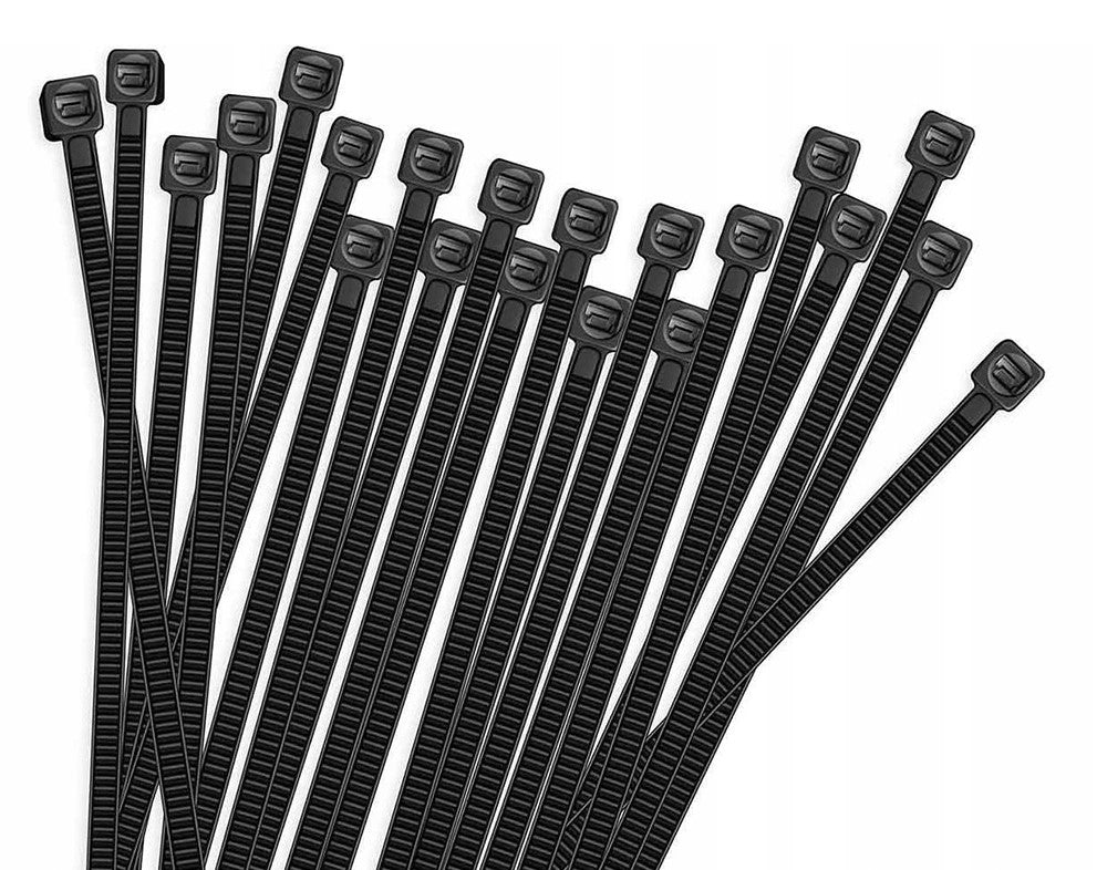 OPASKI KABLOWE ZACISKOWE CZARNE 2,5X100mm 100szt.