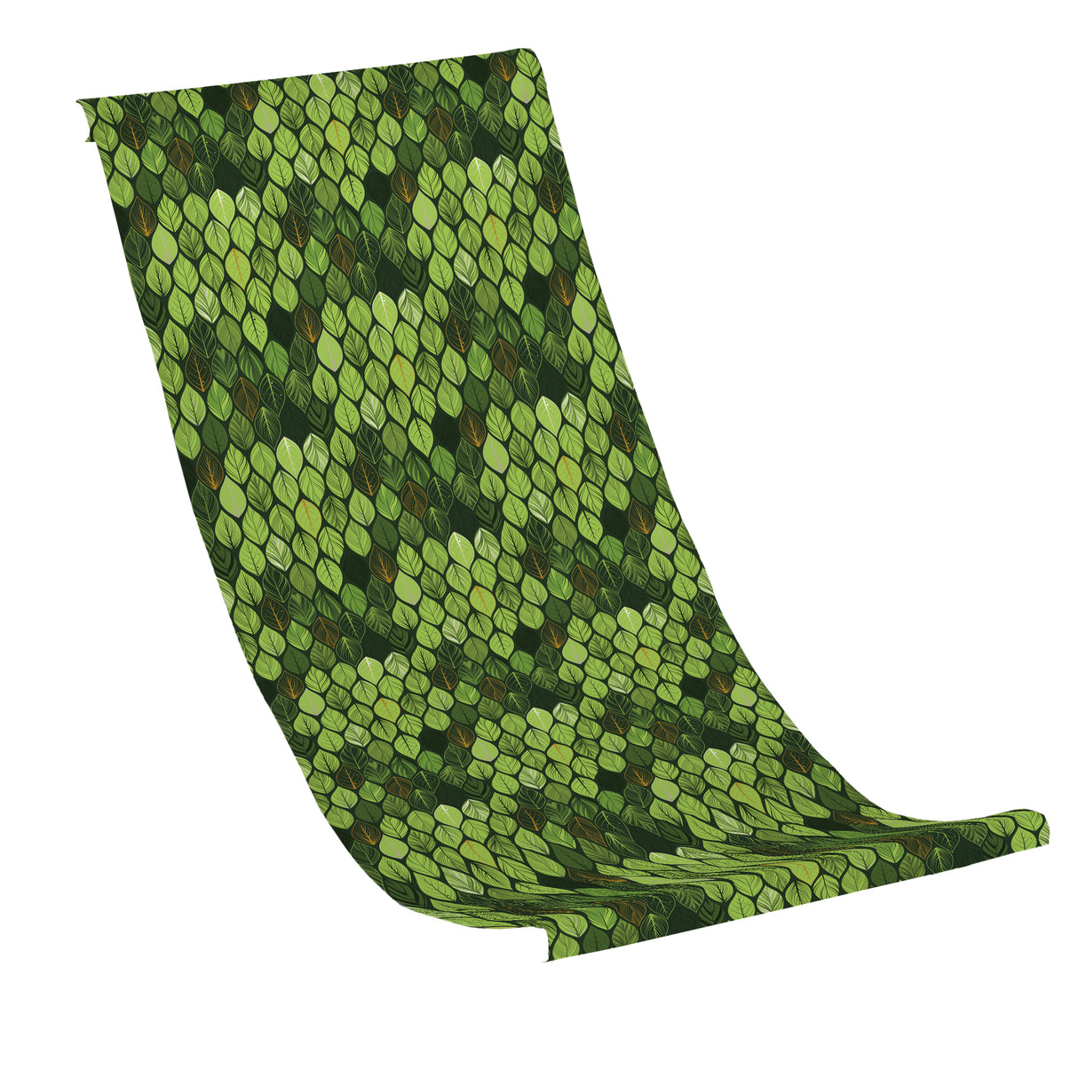 Płachta na Leżak LIŚCIE SZKIC