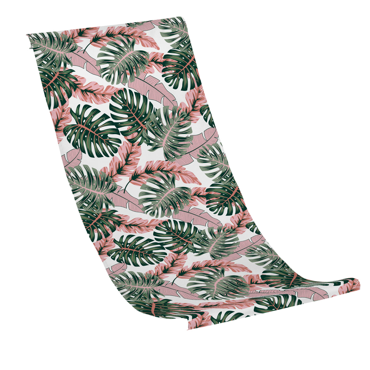 Płachta na Leżak RÓŻOWA MONSTERA