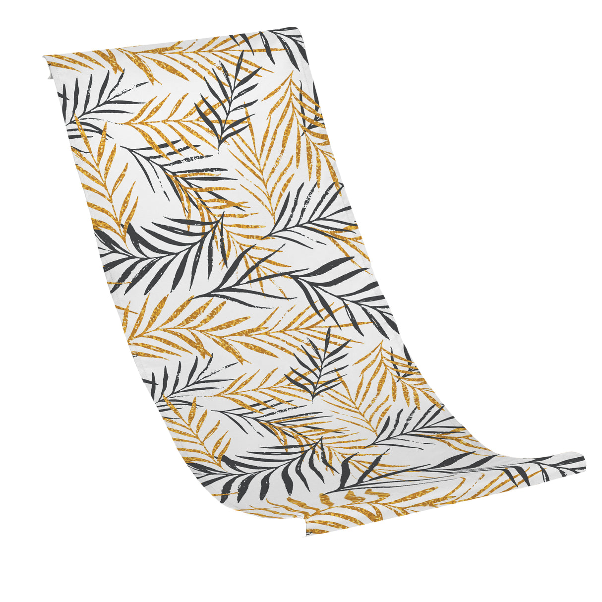 Płachta na Leżak ZŁOTE SZARE LIŚCIE