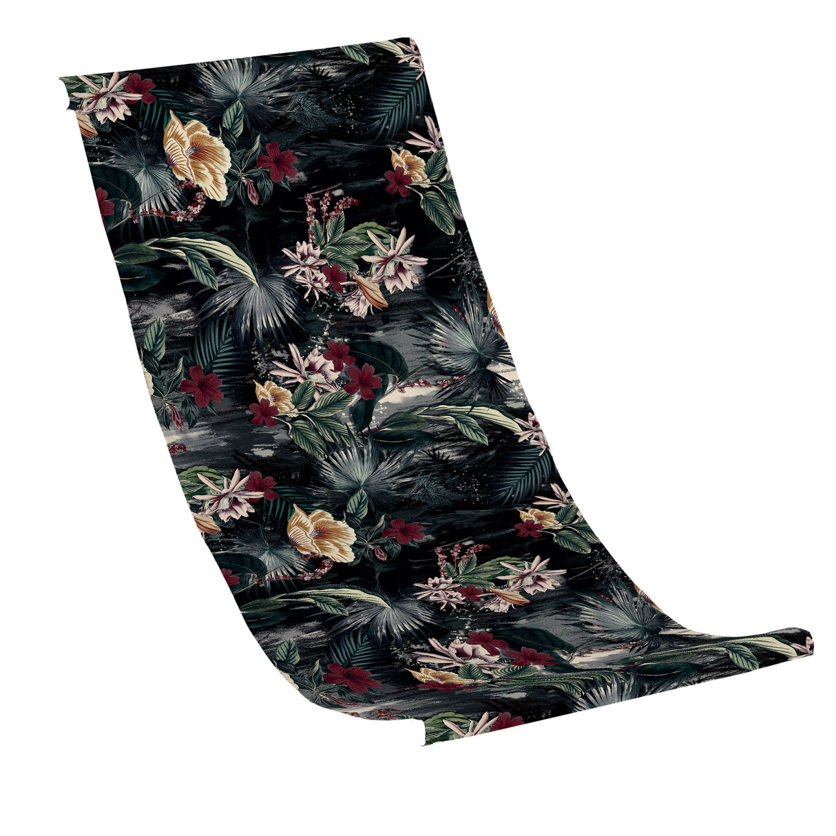 Płachta na Leżak DARK FLOWERS
