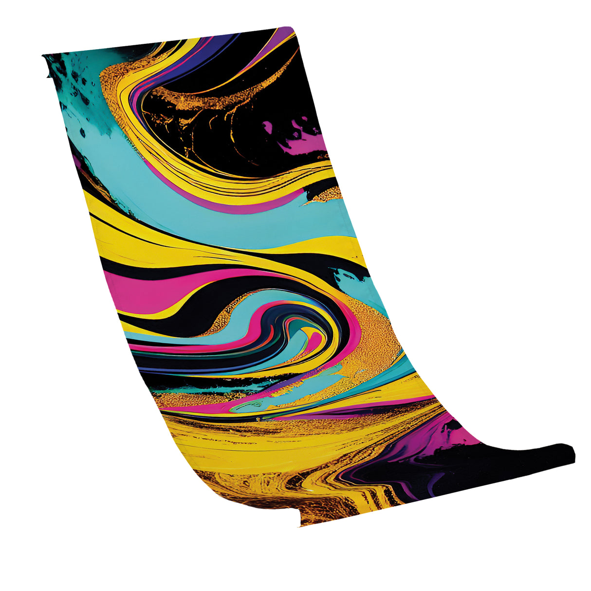 Płachta na Leżak ABSTRAKCJA PŁYNNE KOLORY