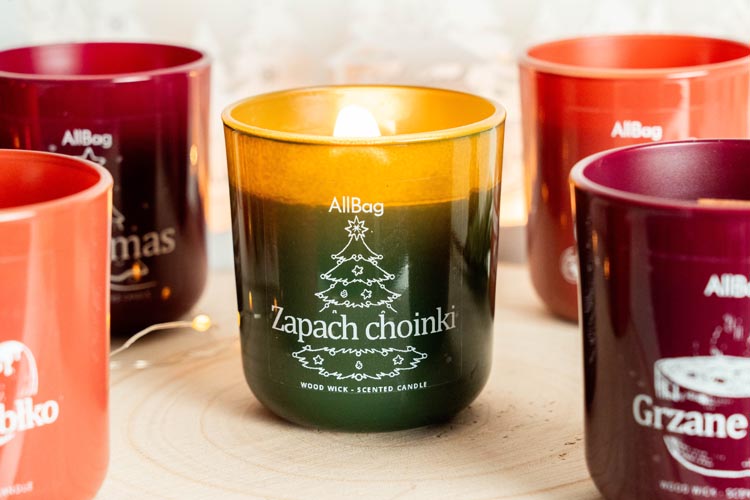 Świece sojowe zapachowe ZESTAW 6 szt.