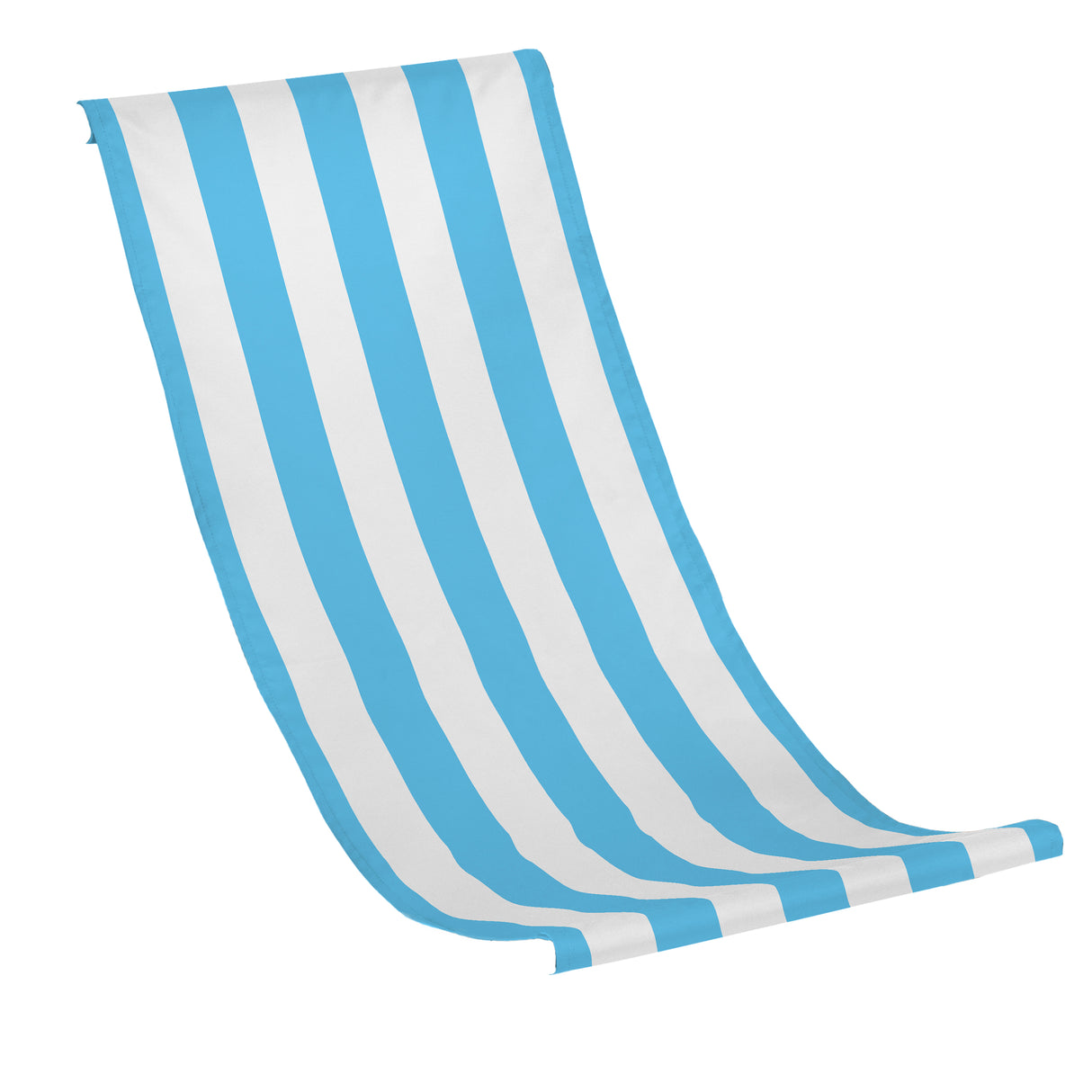 Płachta na Leżak Paski Błękitne