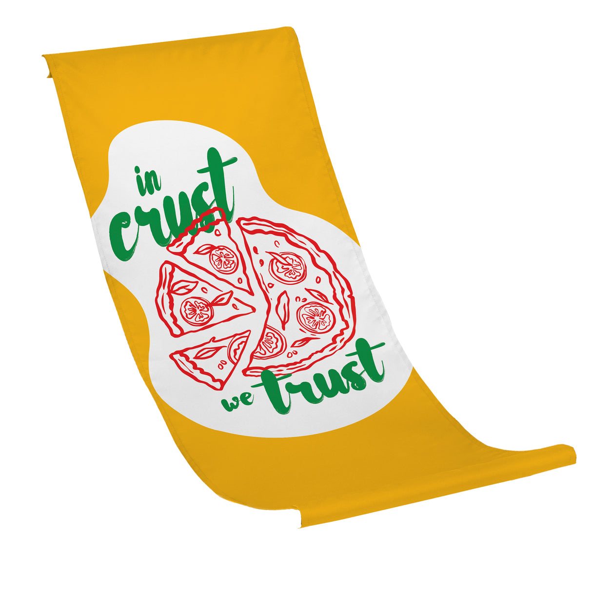 Płachta na Leżak IN CRUST WE TRUST