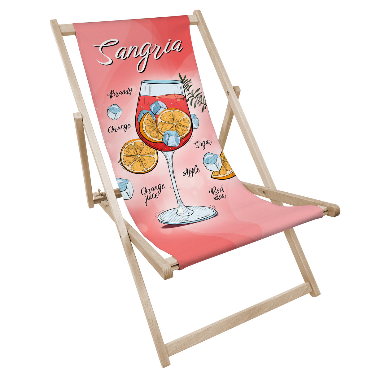 Leżak drewniany SANGRIA