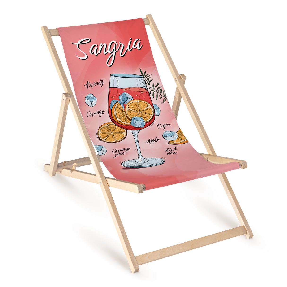 Leżak drewniany SANGRIA