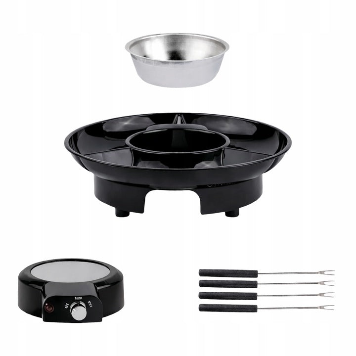 Podgrzewacz do Topienia czekolady Fondue z Widelczykami