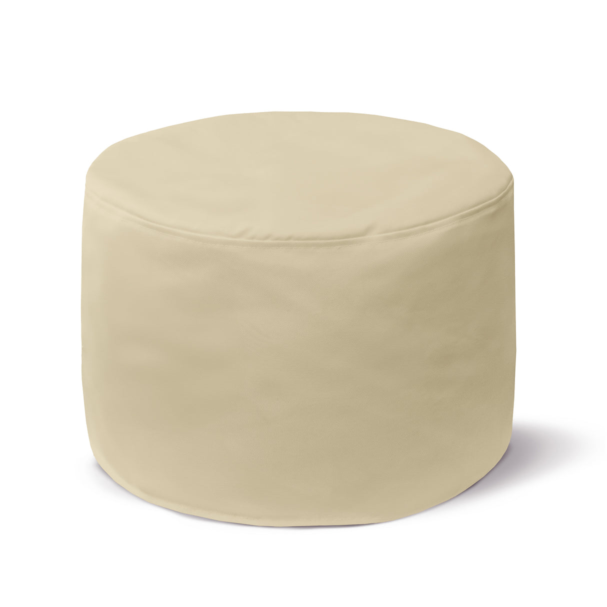 Pufa Okrągła Podnóżek RÓŻNE KOLORY Ecru