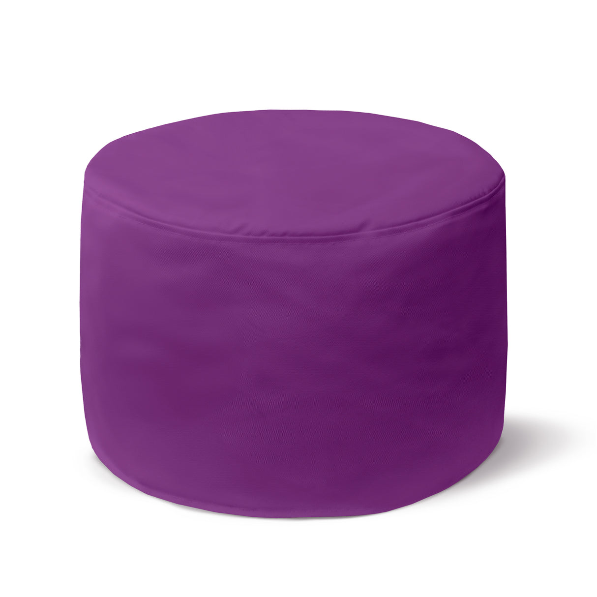 Pufa Okrągła Podnóżek RÓŻNE KOLORY Jasnofioletowy