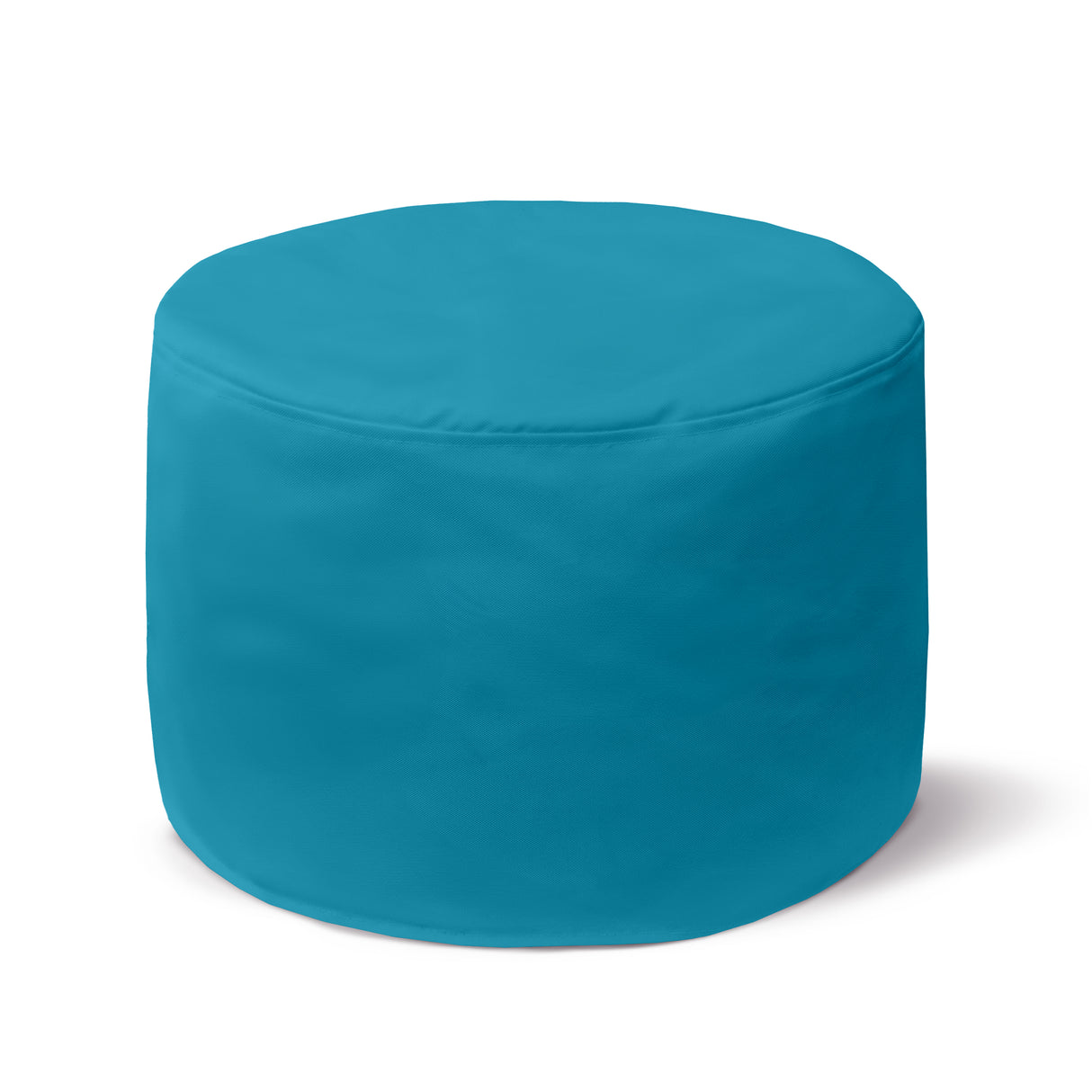 Pufa Okrągła Podnóżek RÓŻNE KOLORY Niebieski