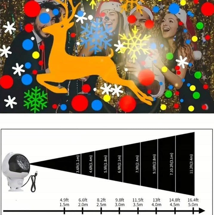 Projektor Laserowy Led Astronauta