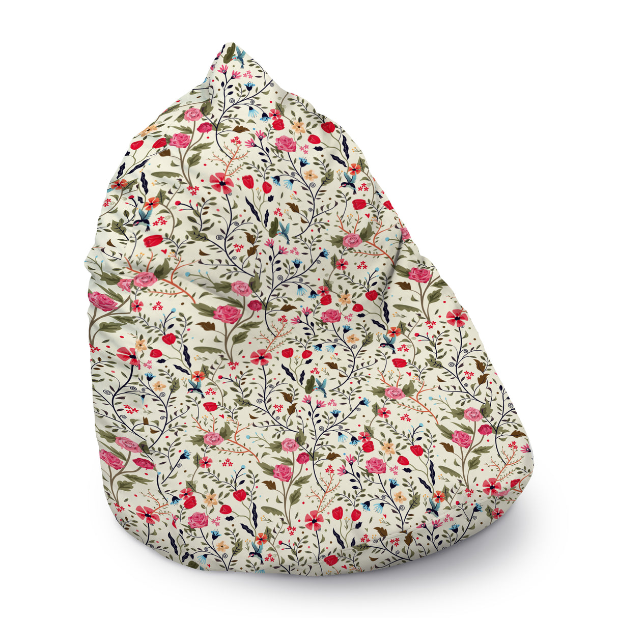 Pufa sako worek XXL 300L KWIATY