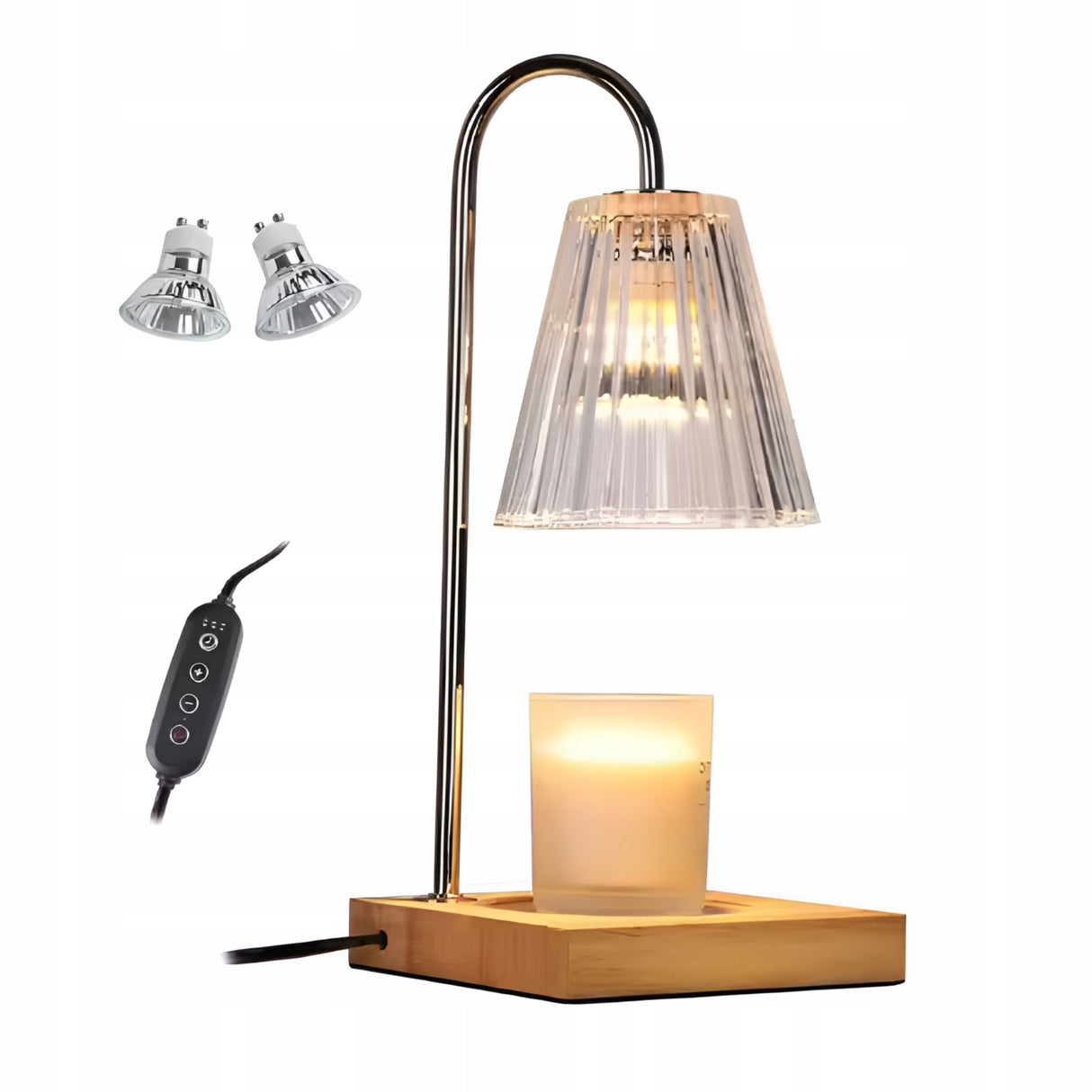 Podgrzewająca lampa do świec