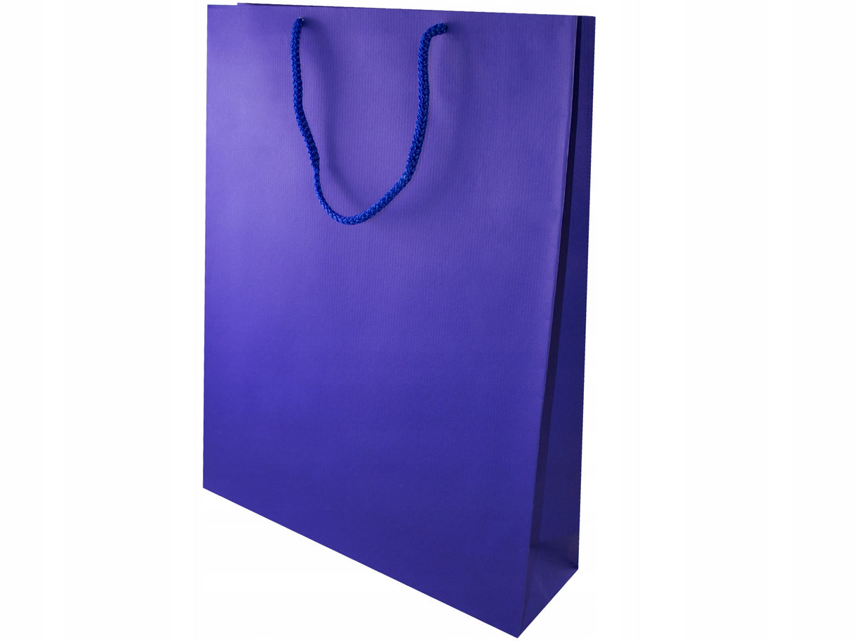 Torba papierowa ECO prestige 240x90x320mm Granatowa