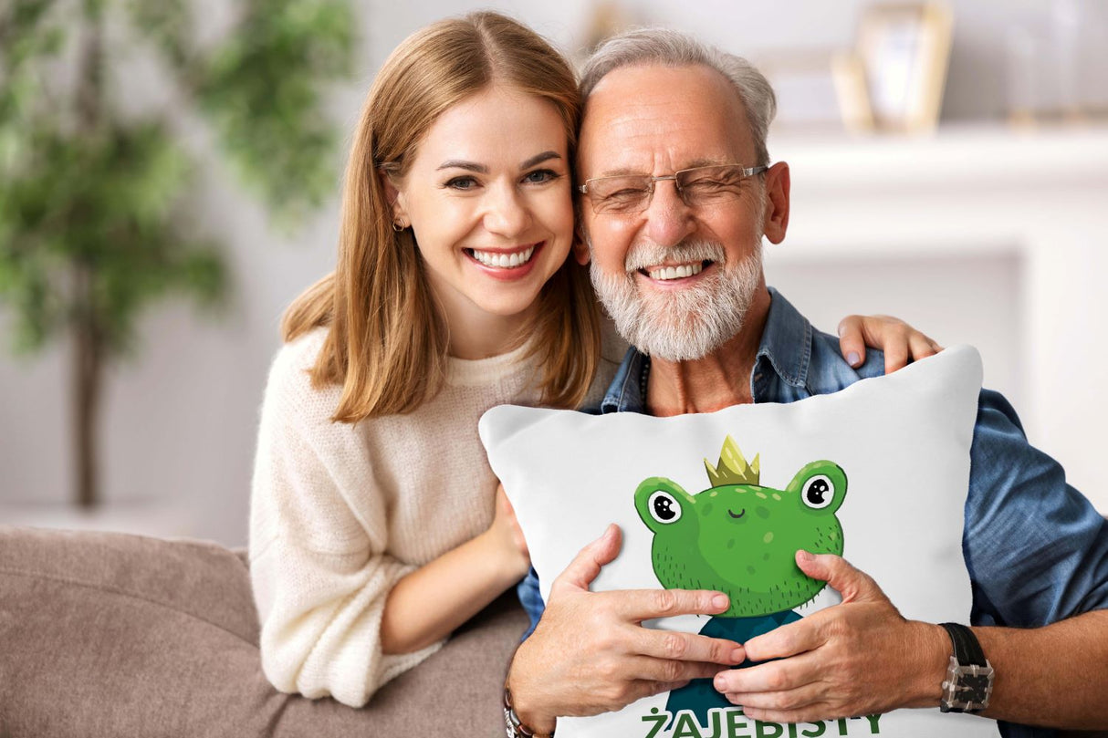 Zestaw Torba bawełniana,Kubek,Poduszka Żajebisty Dziadek Prezent Dzień Dziadka