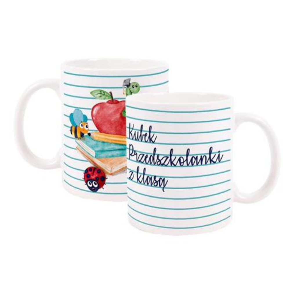 Prezent na dzień nauczyciela KUBEK PRZEDSZKOLANKI