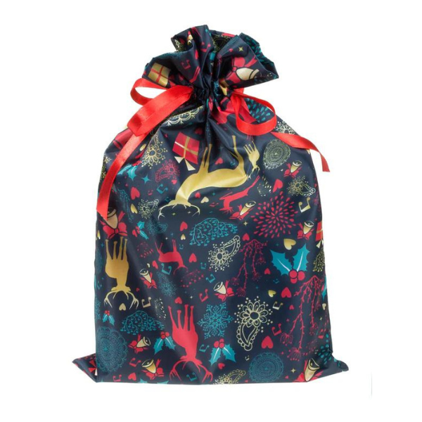 Woreczek poliestrowy 30x45cm Renifery