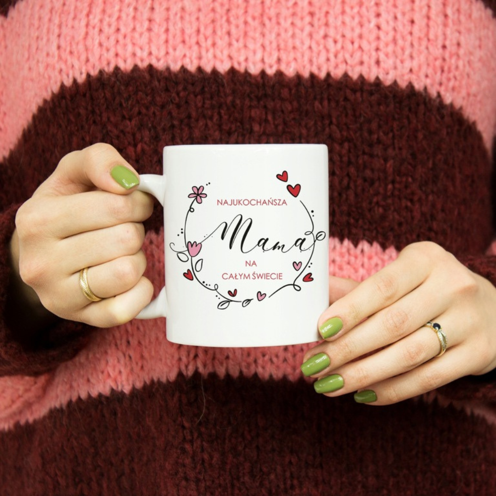 KUBEK prezent na Dzień Matki - Najukochańsza mama na całym świecie