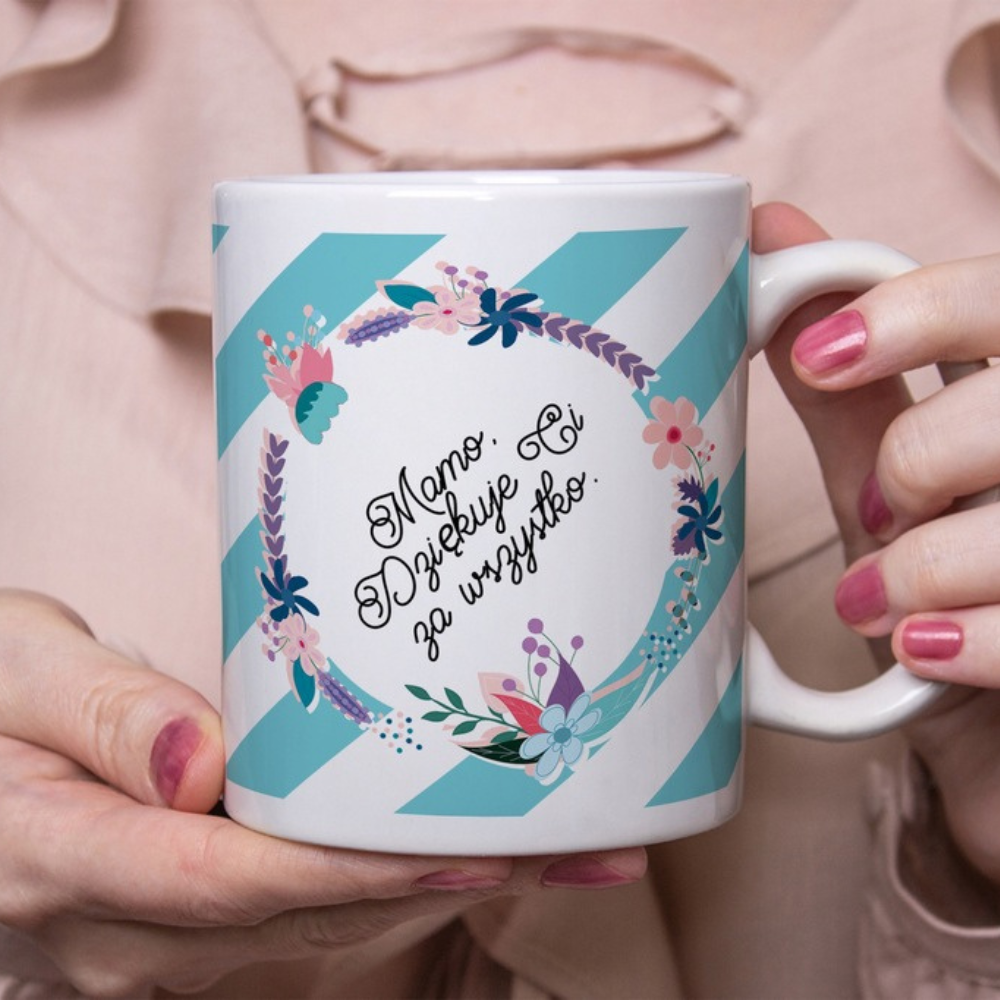 KUBEK prezent na Dzień Matki - Mamo dziękuję Ci za wszystko