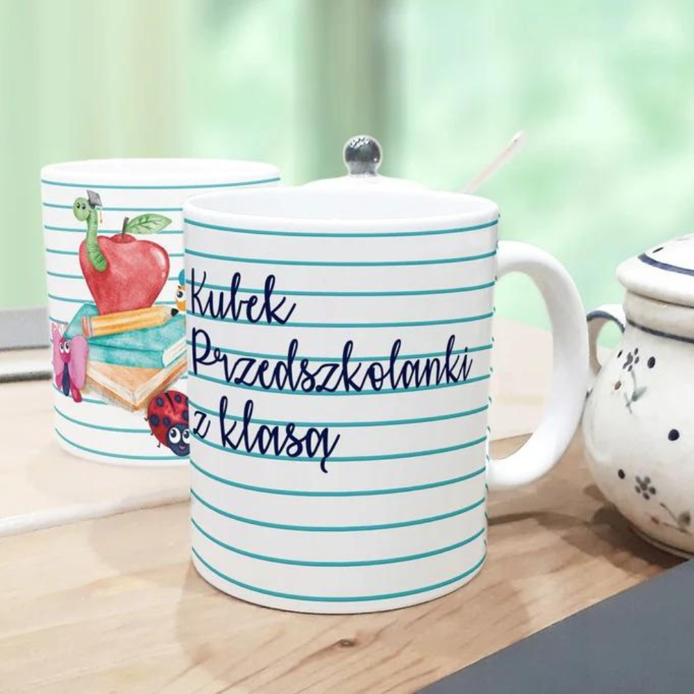 Prezent na dzień nauczyciela KUBEK PRZEDSZKOLANKI
