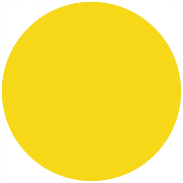 Naklejki ŻÓŁTE 10szt.