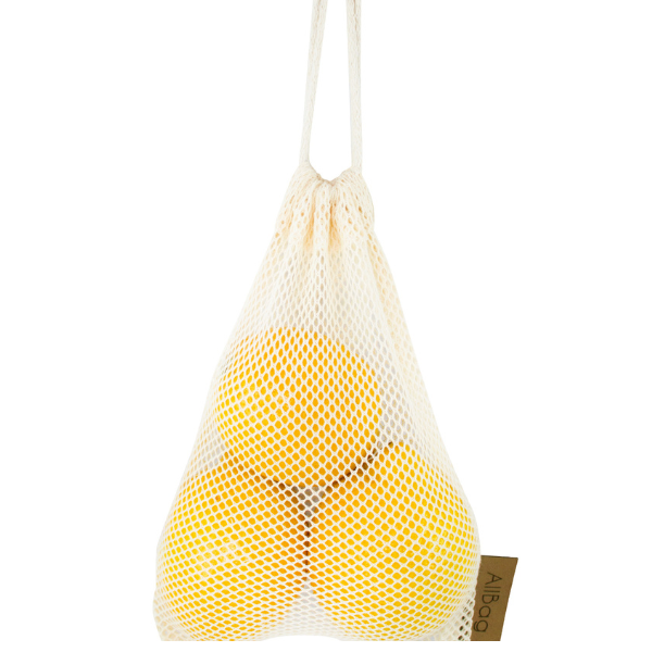 Worek z siatki bawełnianej 150x200mm Ecru