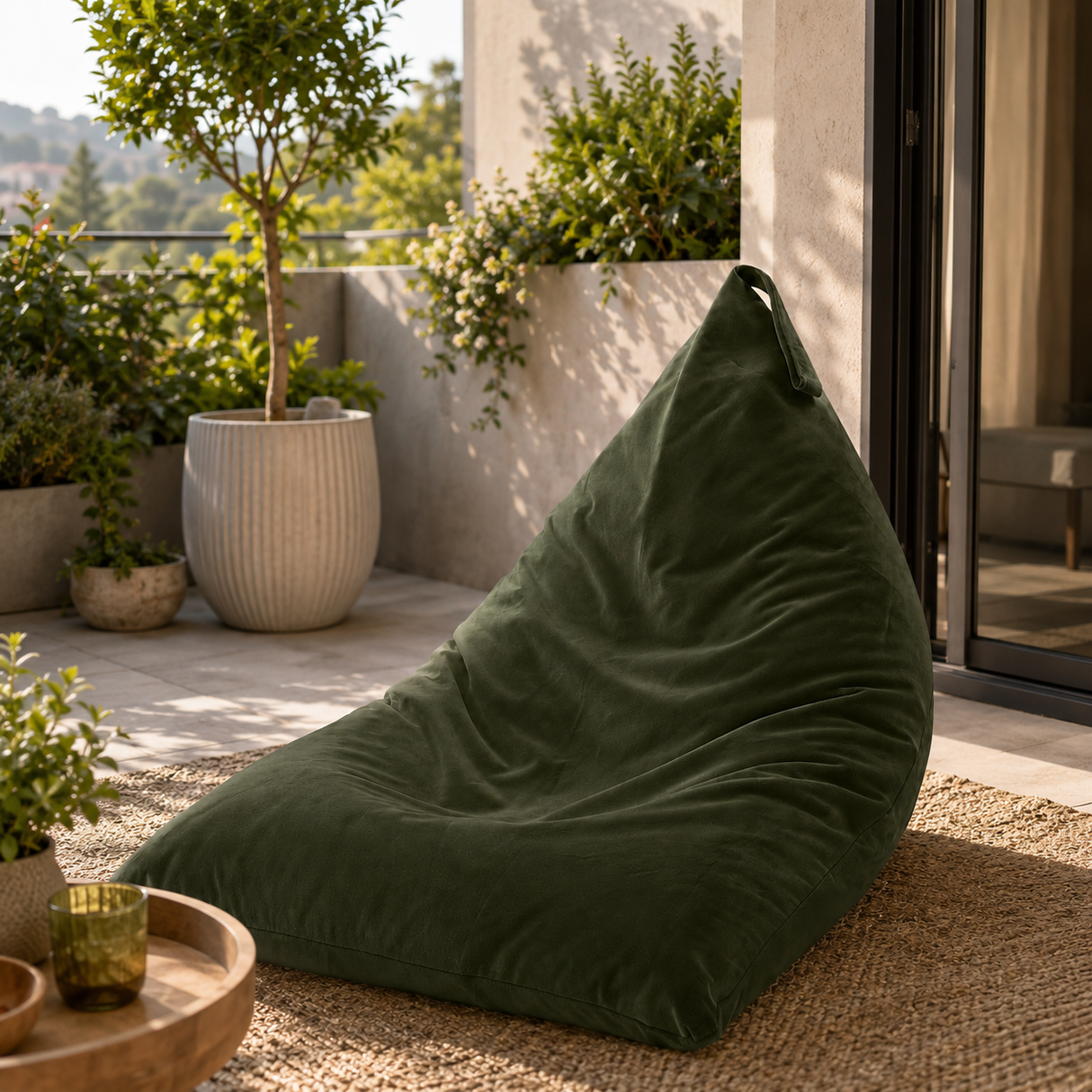 Pufa Pillow XL Velvet Jednokolorowa