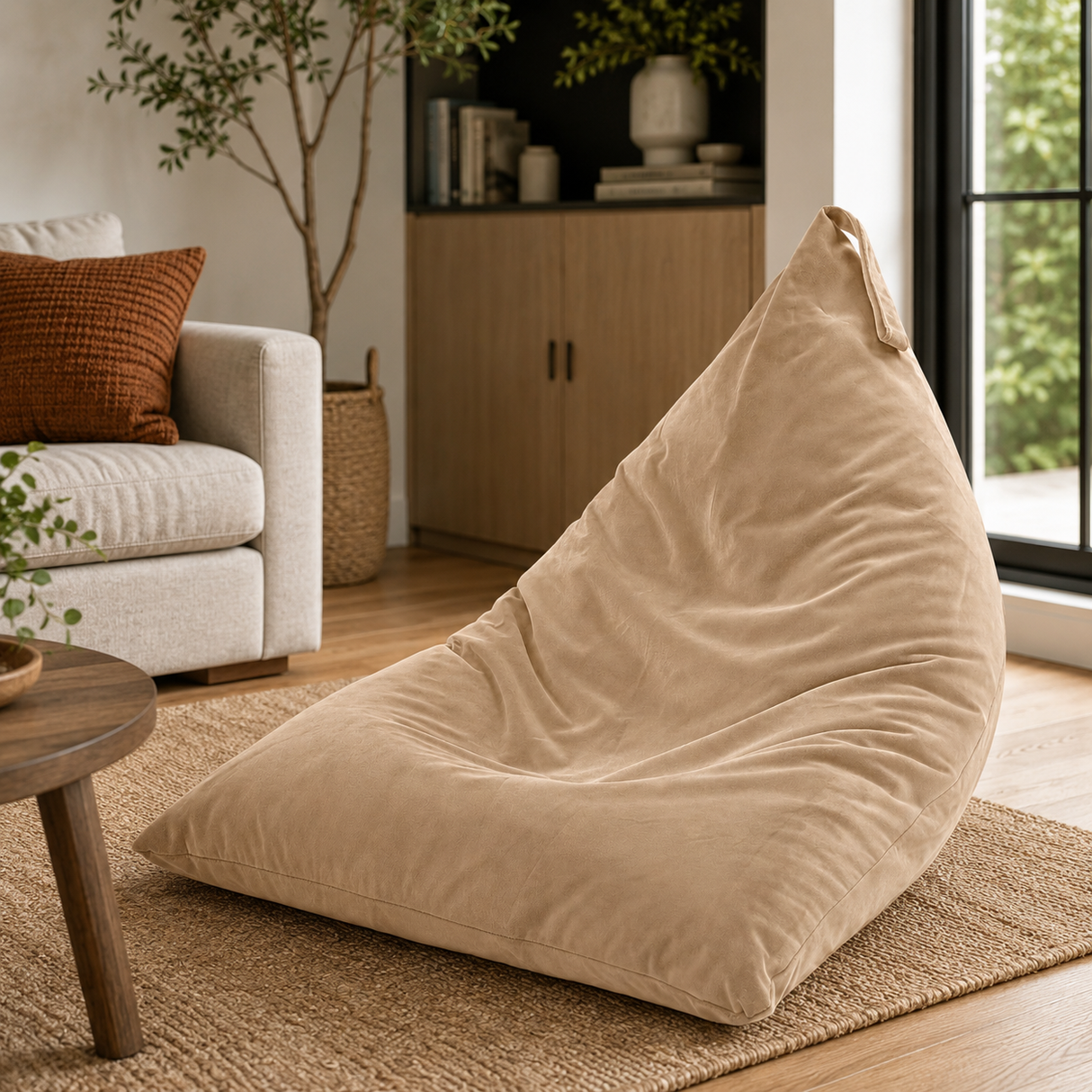 Pufa Pillow XL Velvet Jednokolorowa