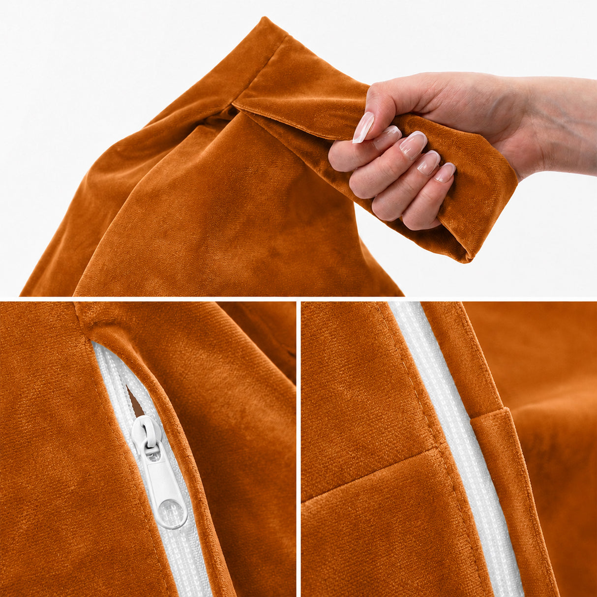 Pufa Pillow XL Velvet Jednokolorowa