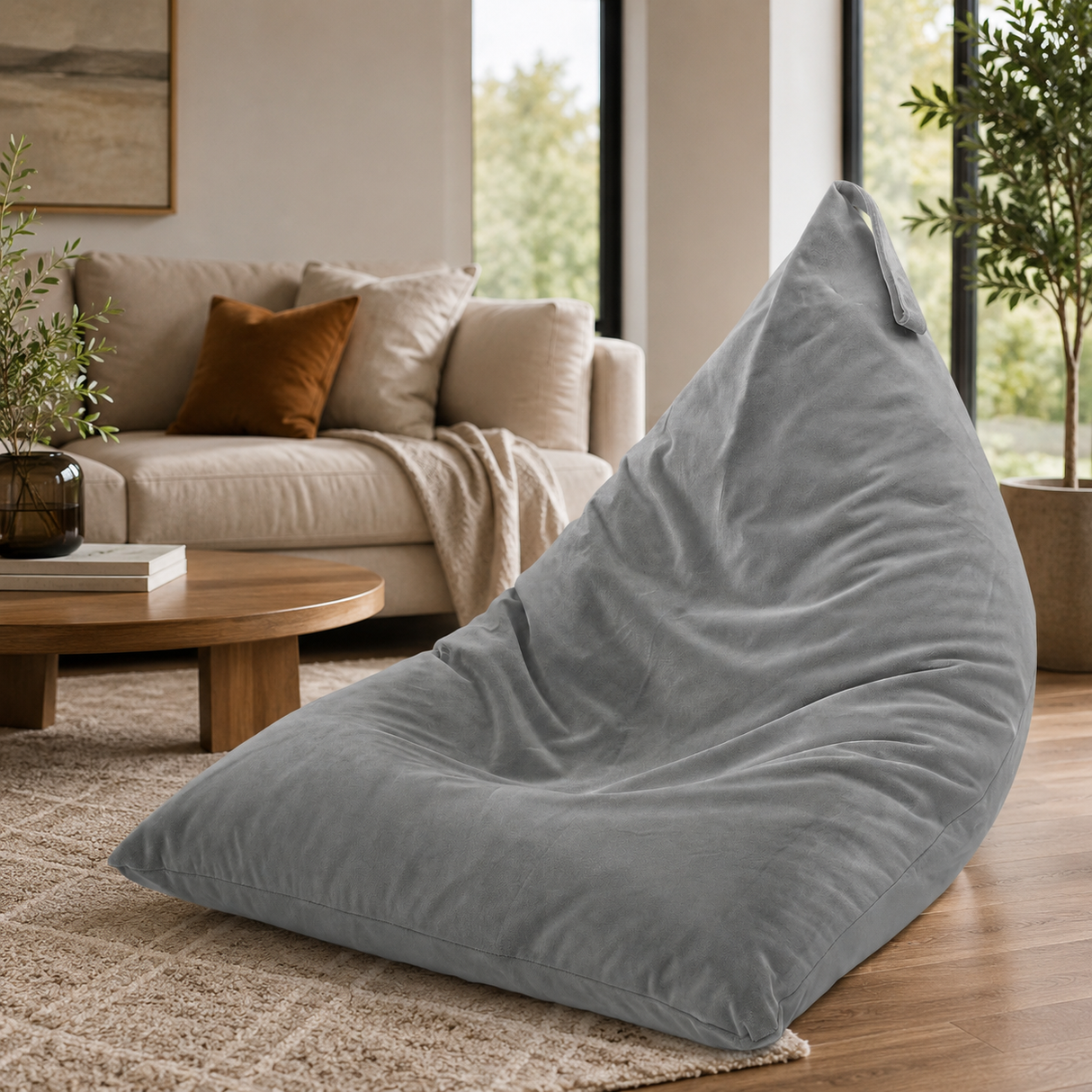 Pufa Pillow XL Velvet Jednokolorowa