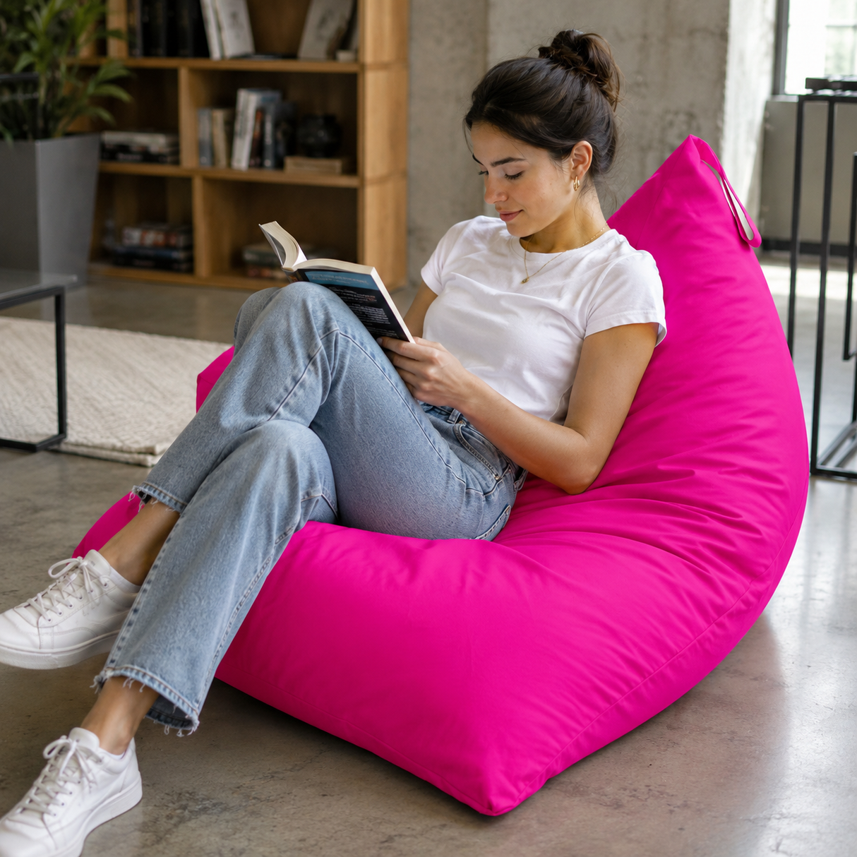 Pufa Pillow XL OXFORD Jednokolorowa