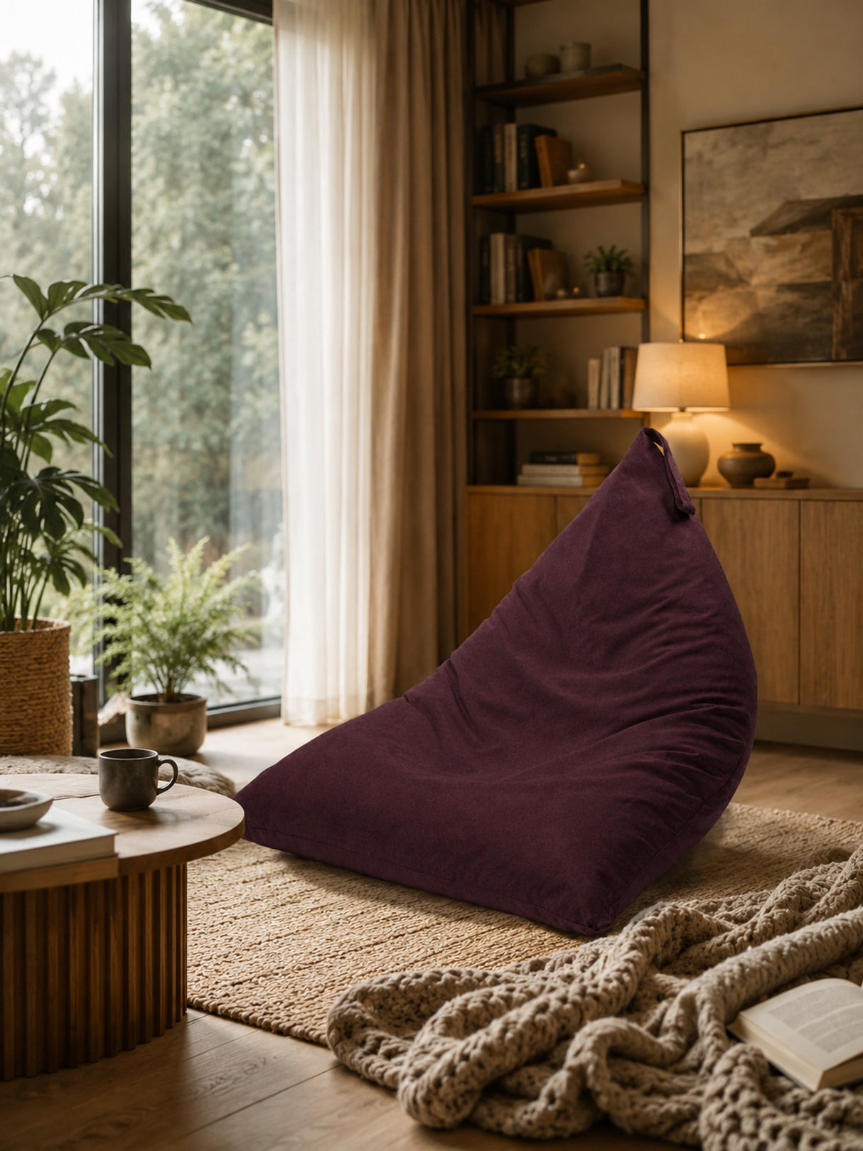 Pufa Pillow XL OXFORD Jednokolorowa