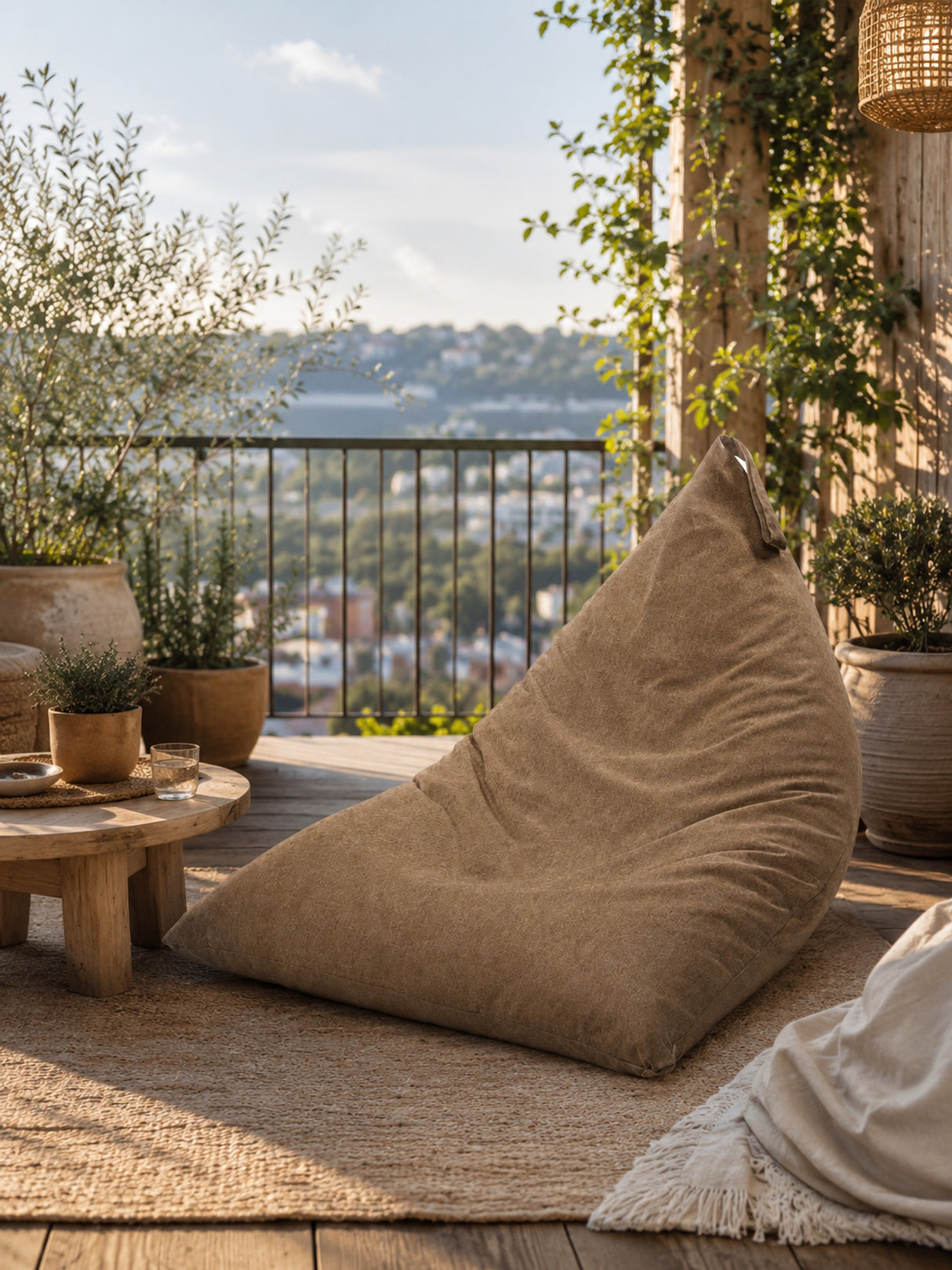 Pufa Pillow XL OXFORD Jednokolorowa