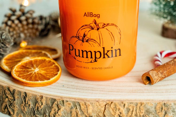 Świeca sojowa zapachowa PUMPKIN